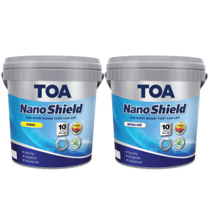 Sơn nước ngoại thất cao cấp TOA NanoShield